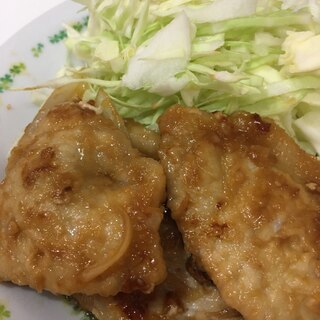 しょうがチューブで作る豚肉の生姜焼き！